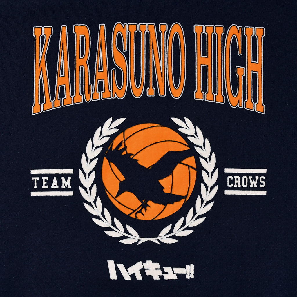 Produktbild Haikyu!! - Karasuno High Hoodie blå