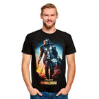 Product image Through The Galaxy T-Shirt black - Star Wars Mandalorian