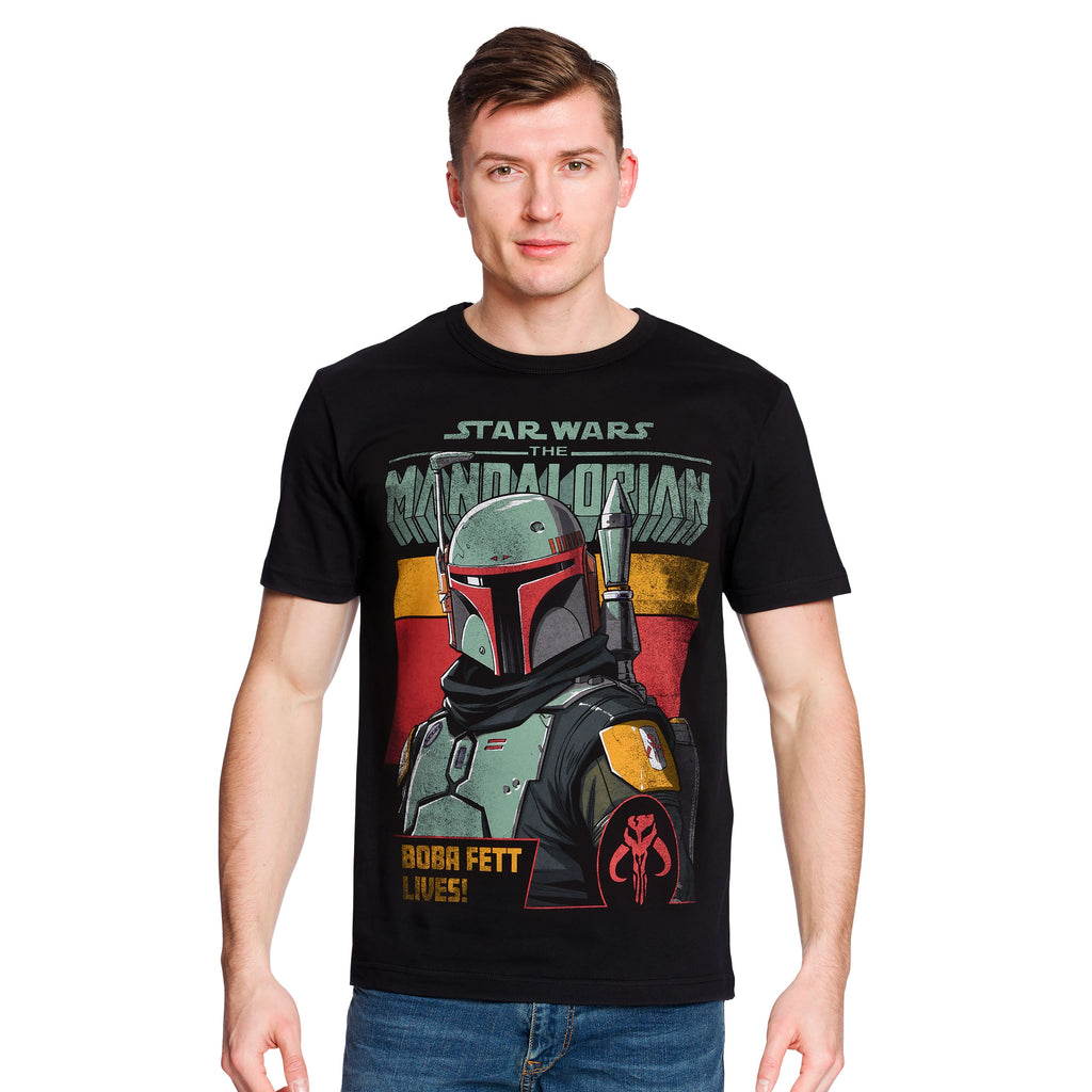 Produktbild Boba Fett Lives T-shirt svart - Star Wars Mandalorian