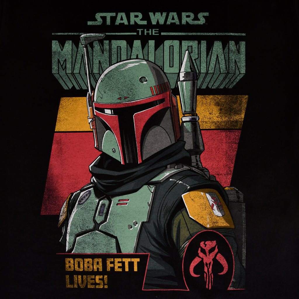 Produktbild Boba Fett Lives T-shirt svart - Star Wars Mandalorian