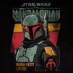 Produktbild Boba Fett Lives T-shirt svart - Star Wars Mandalorian