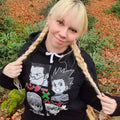 Produktbild Hunter x Hunter - Gon & Group Hoodie svart