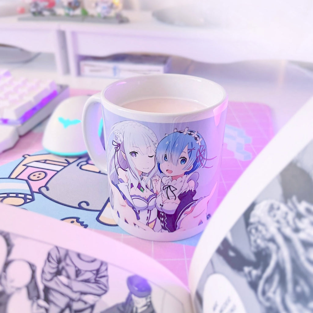 Produktbild Re:Zero - Rem och Emilia Mugg