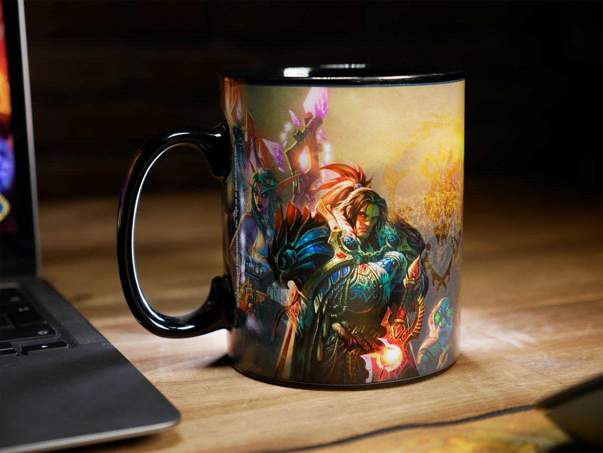 Produktbild World of Warcraft - Azeroth termosensitiv mugg