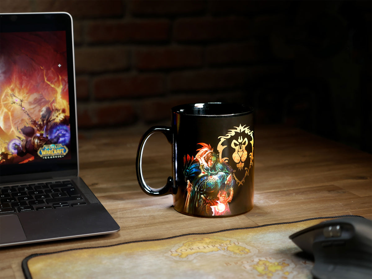 Produktbild World of Warcraft - Azeroth termosensitiv mugg