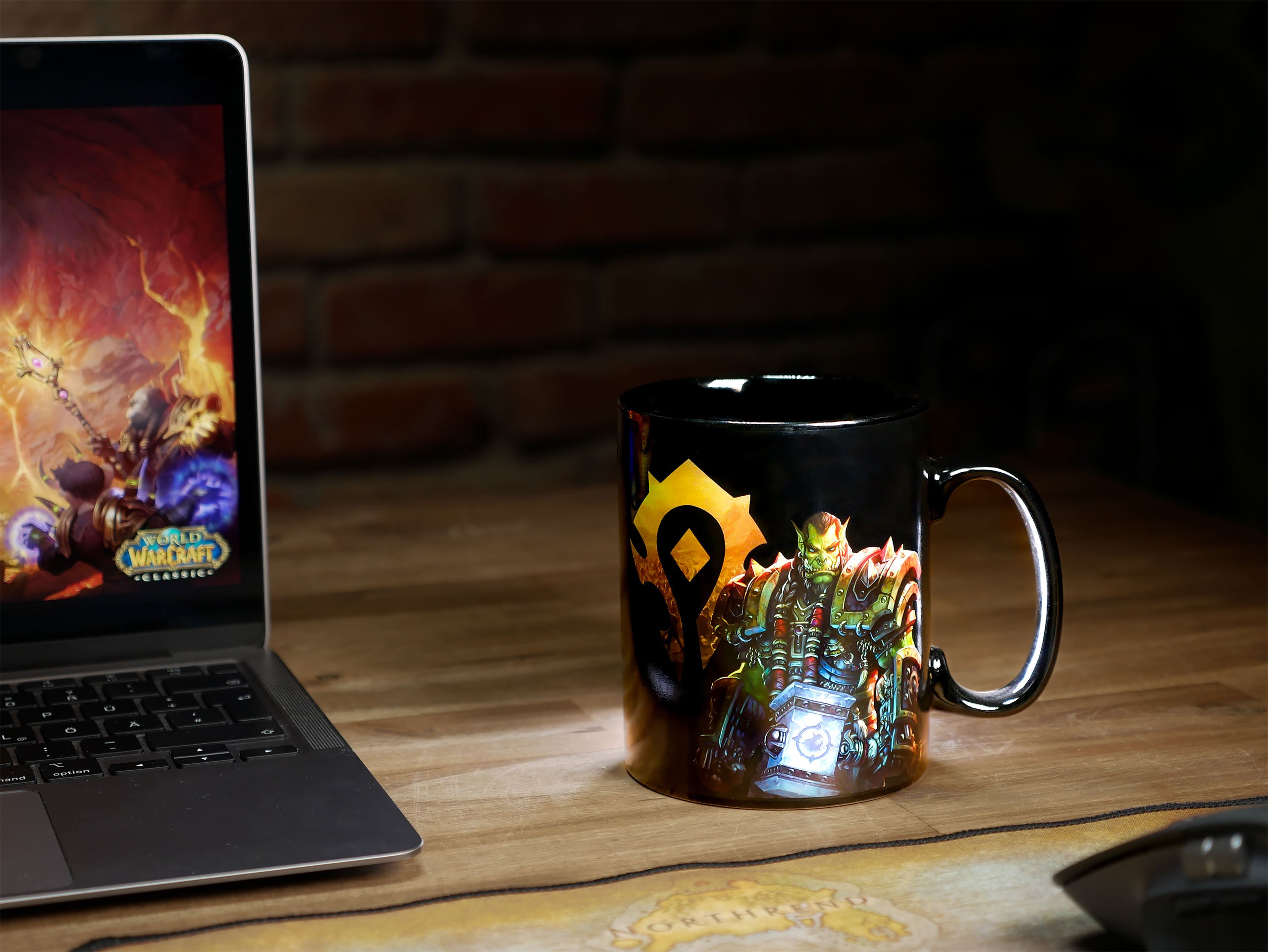 Produktbild World of Warcraft - Azeroth termosensitiv mugg