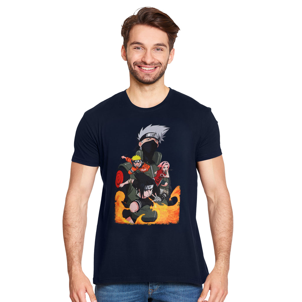 Produktbild Naruto - Team 7 T-shirt blå