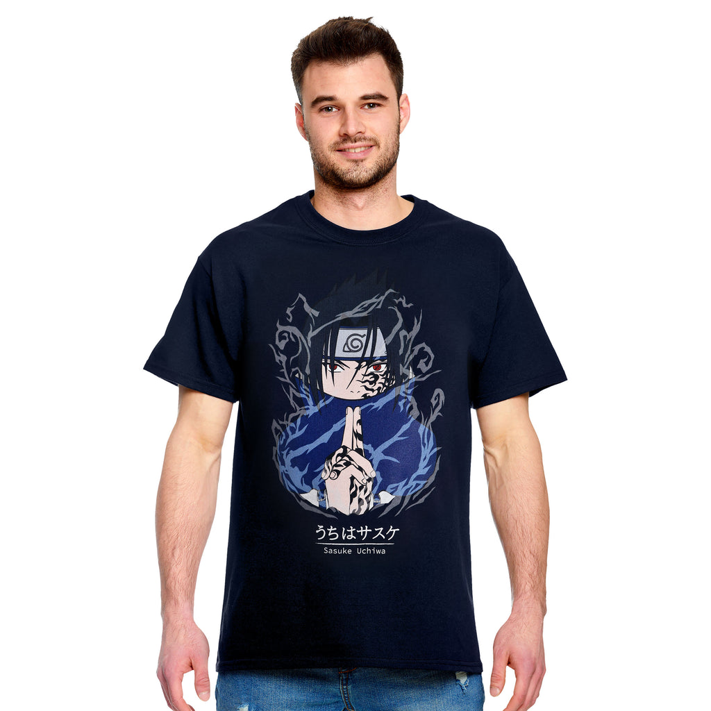 Produktbild Naruto - Sasuke Uchiha T-shirt blå