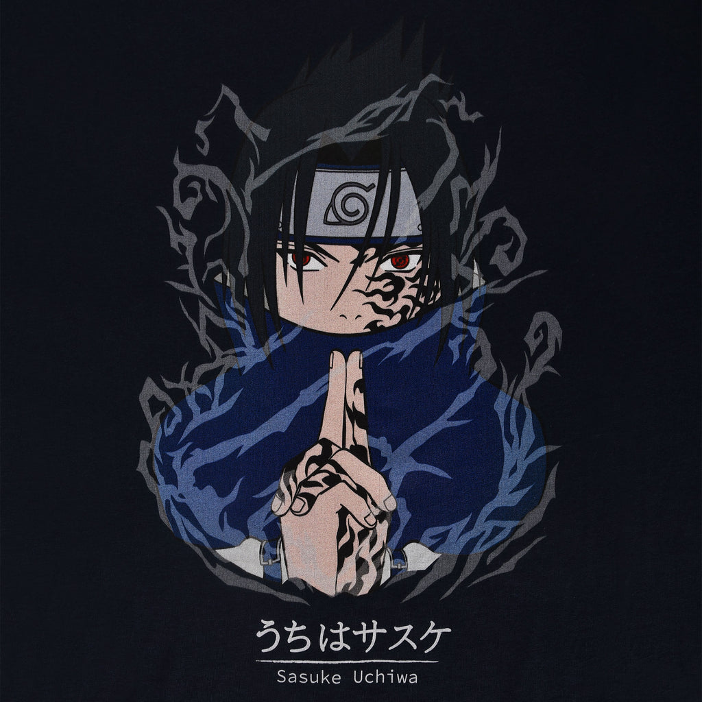 Produktbild Naruto - Sasuke Uchiha T-shirt blå