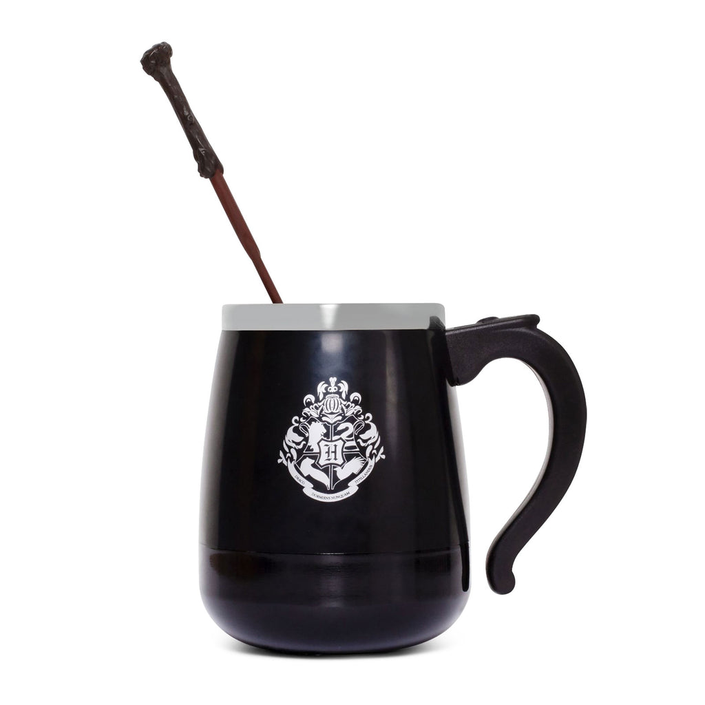 Produktbild Harry Potter - Hogwarts mugg med rörfunktion och trollstav