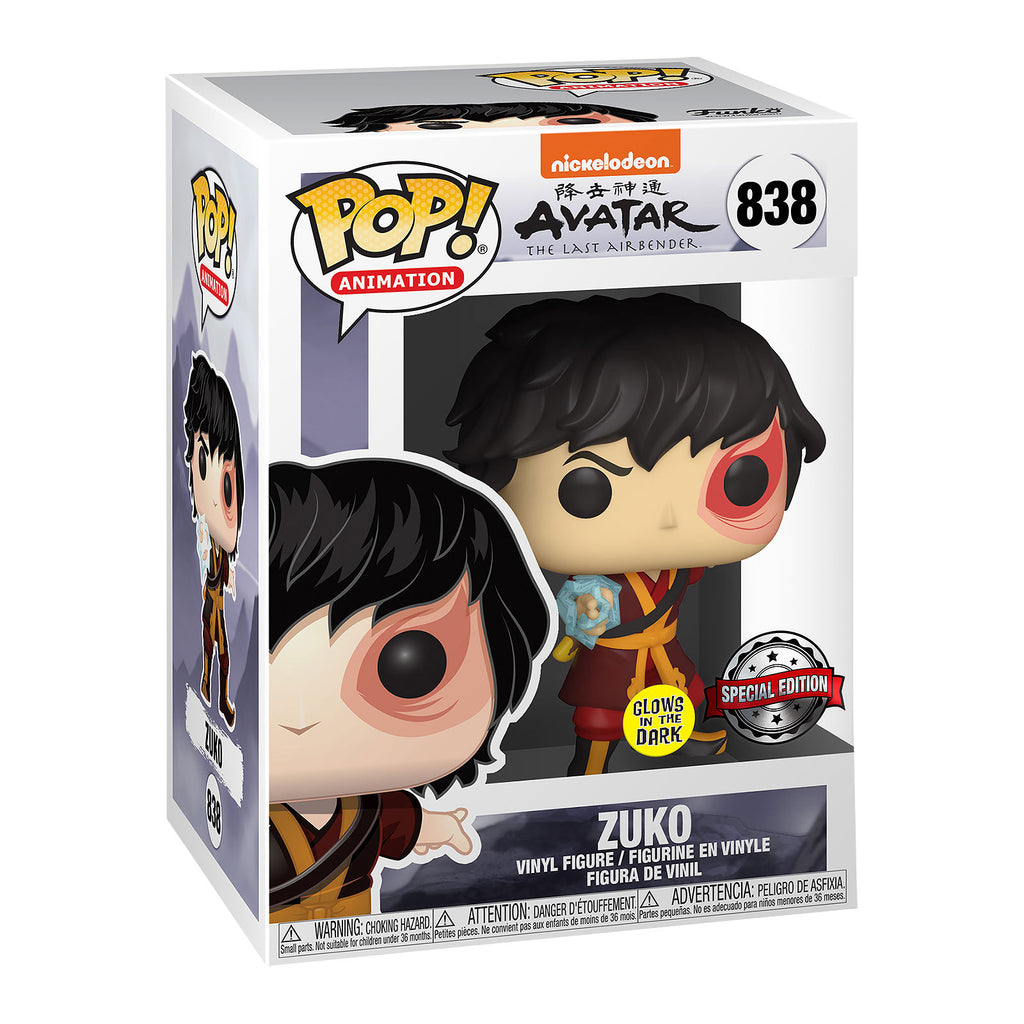 Produktbild Avatar - Zuko Funko Pop-figur med Glow in the Dark-effekt
