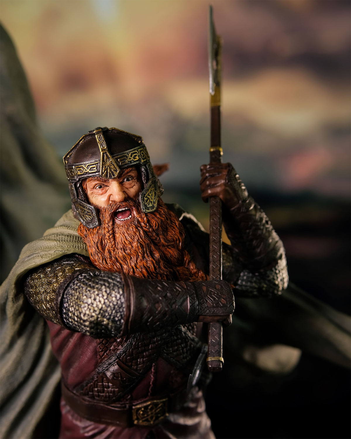 Produktbild Sagan om Ringen - Legolas och Gimli Deluxe figur 46 cm