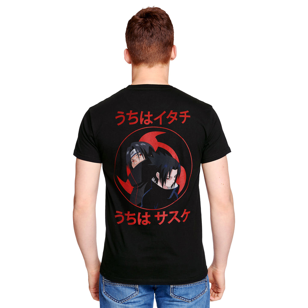 Produktbild Naruto - Sasuke och Itachi T-shirt svart