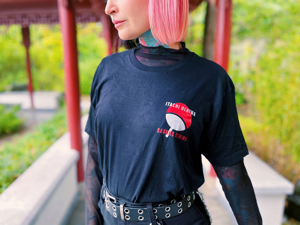 Produktbild Naruto - Sasuke och Itachi T-shirt svart