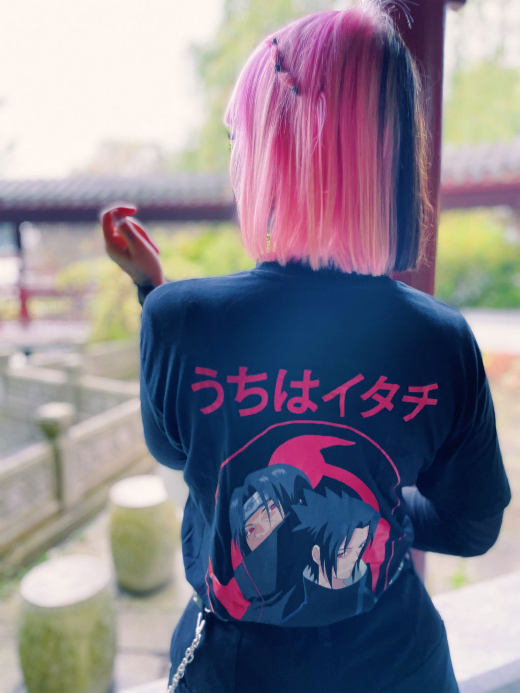 Produktbild Naruto - Sasuke och Itachi T-shirt svart