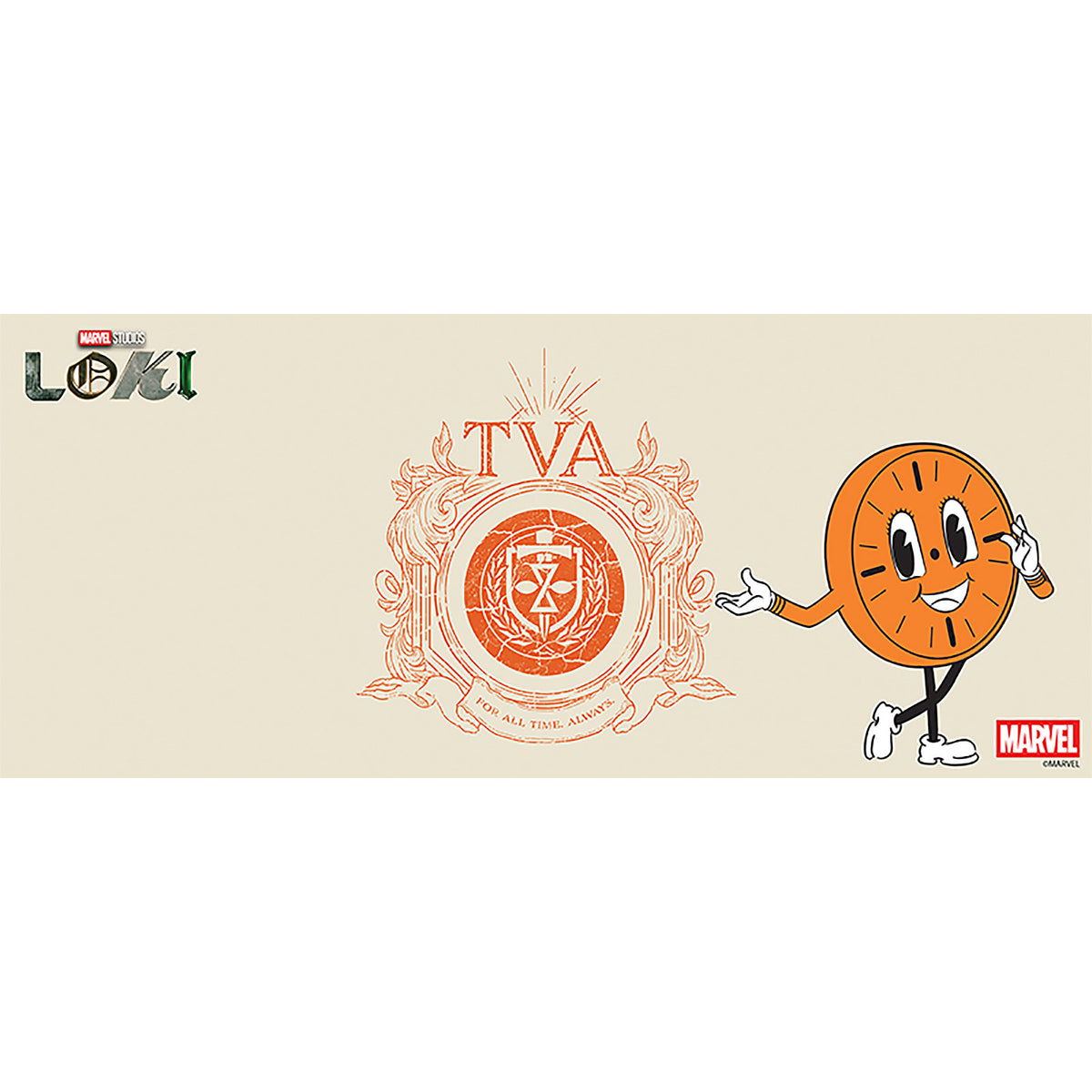 Produktbild Loki - TVA och Miss Minutes Mugg