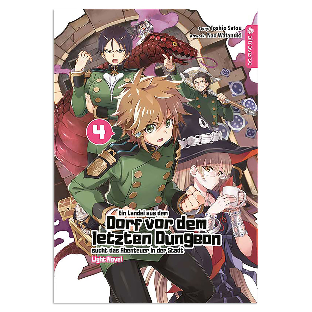 Produktbild En bondpojke från byn före sista fängelsehålan söker äventyr i staden - Manga Band 4