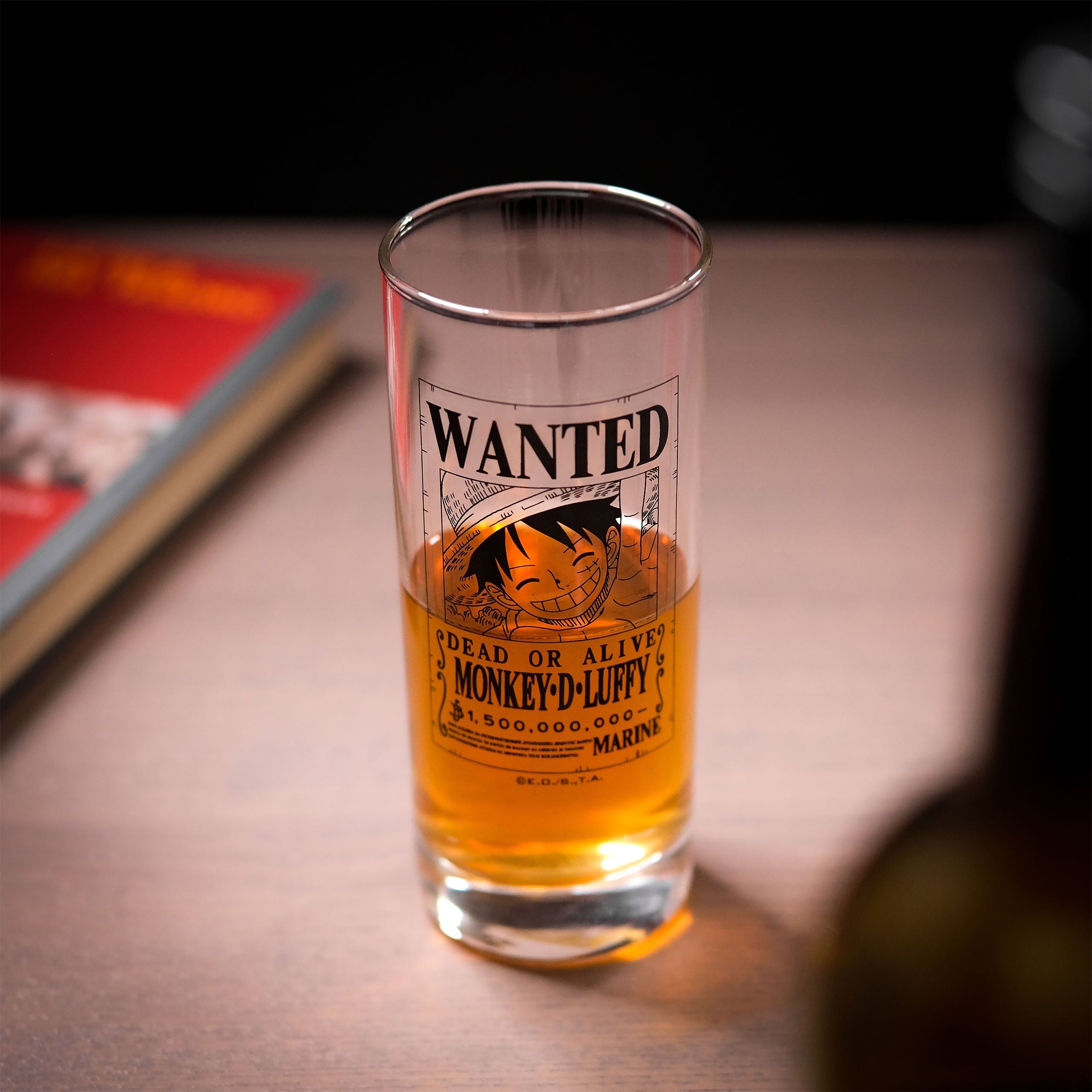 Produktbild One Piece - Glas-set Wanted Luffy och Zoro