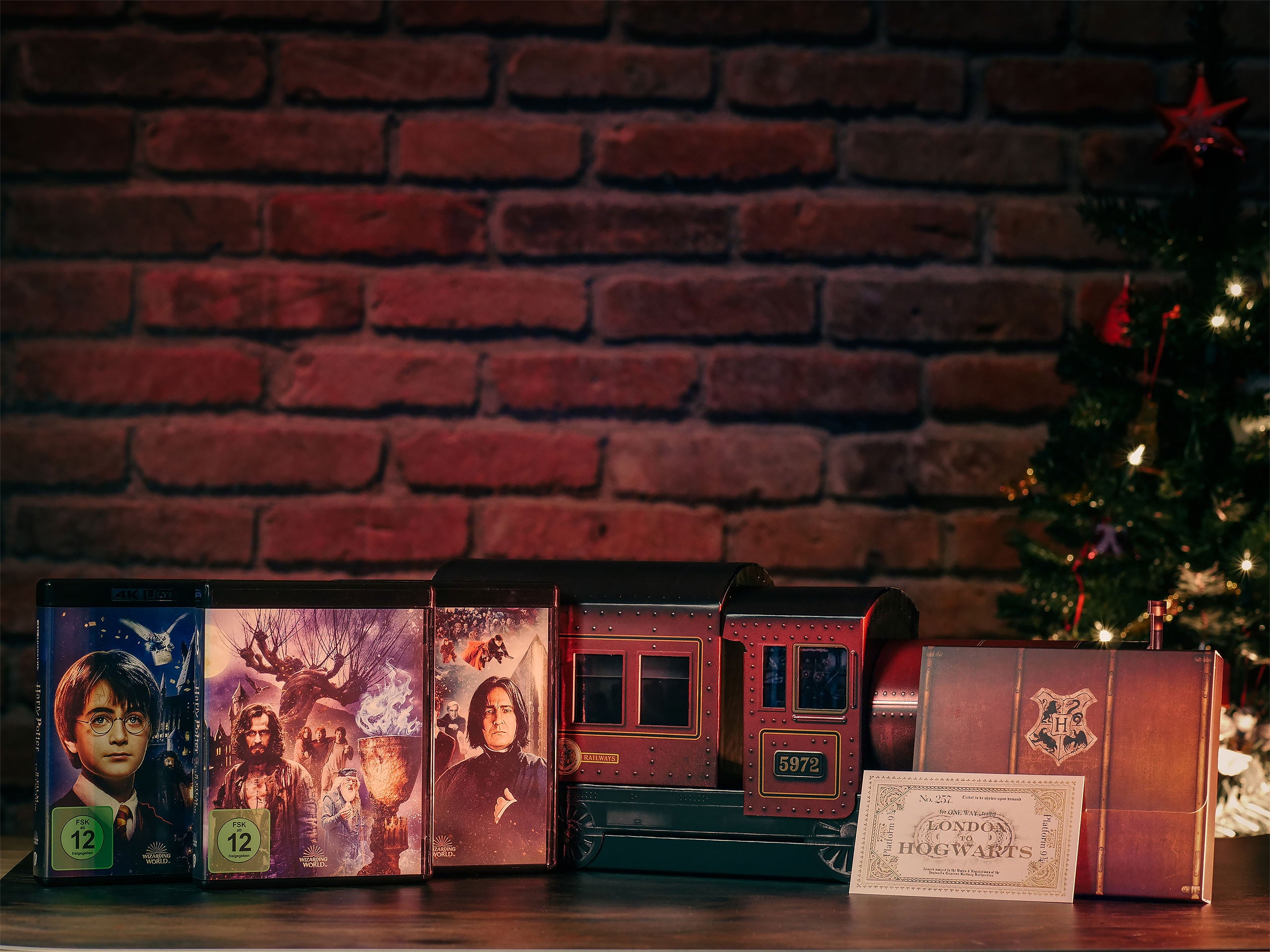 Produktbild Harry Potter 1-8 Blu-ray och 4K Hogwarts Express Jubileumsutgåva