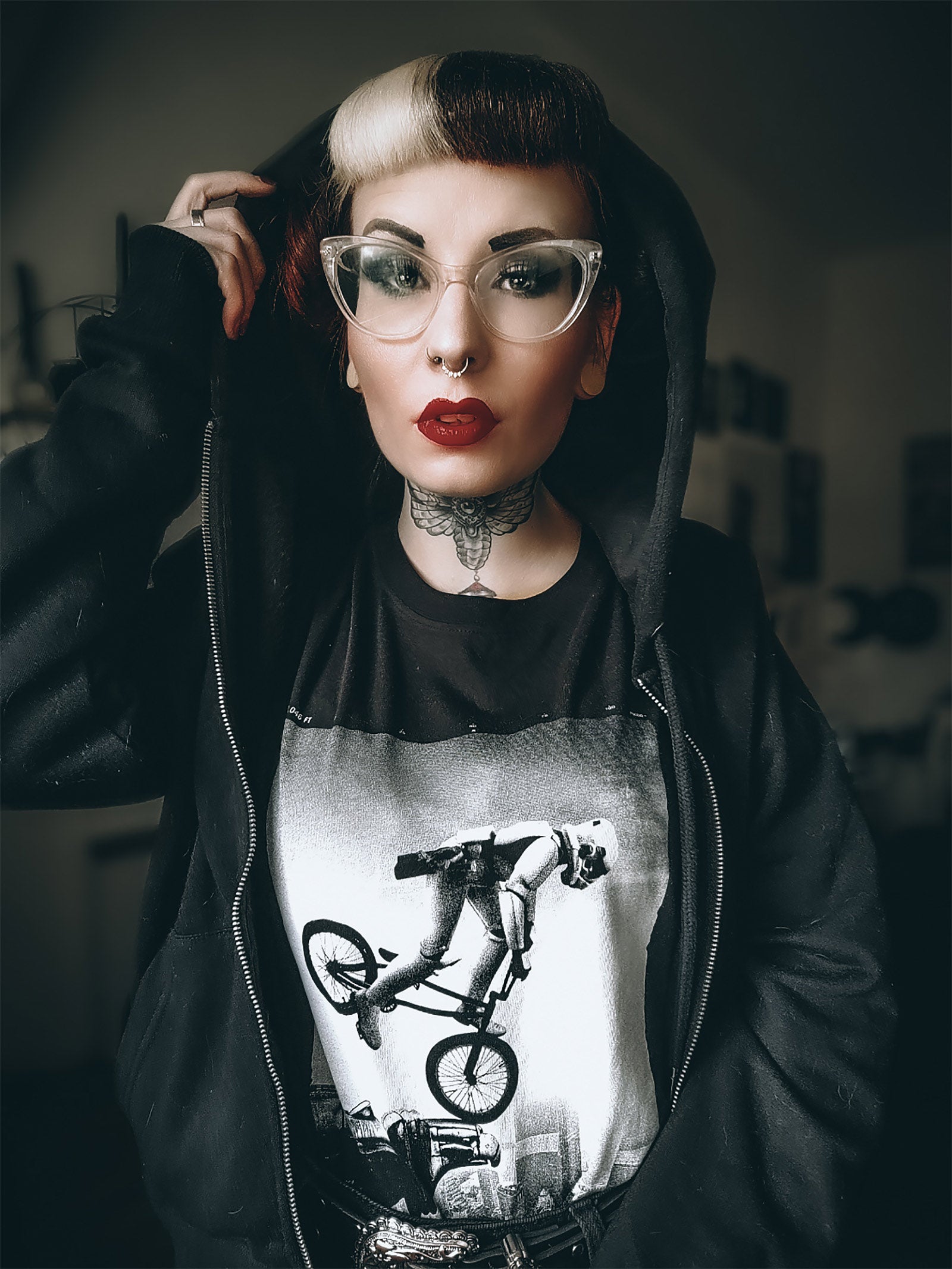 Produktbild BMX Trooper T-shirt för Star Wars-fans svart