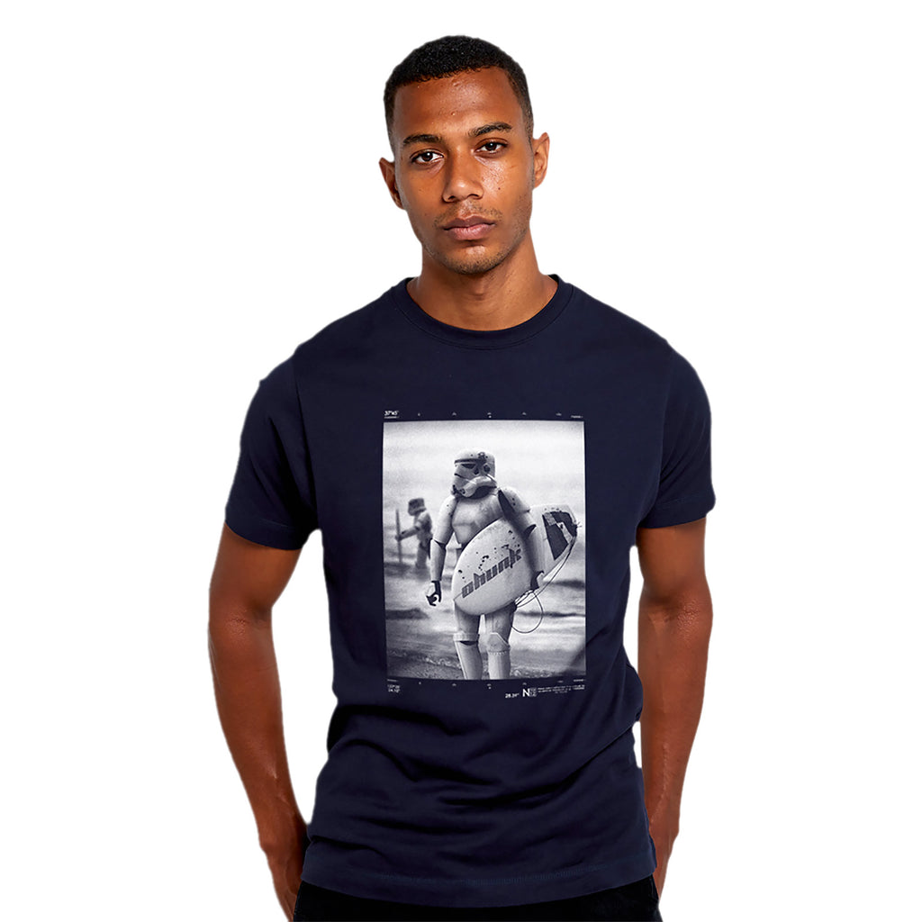 Produktbild Surfing Trooper T-shirt för Star Wars-fans blå