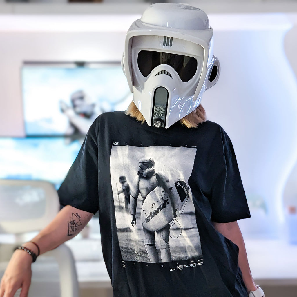Produktbild Surfing Trooper T-shirt för Star Wars-fans blå