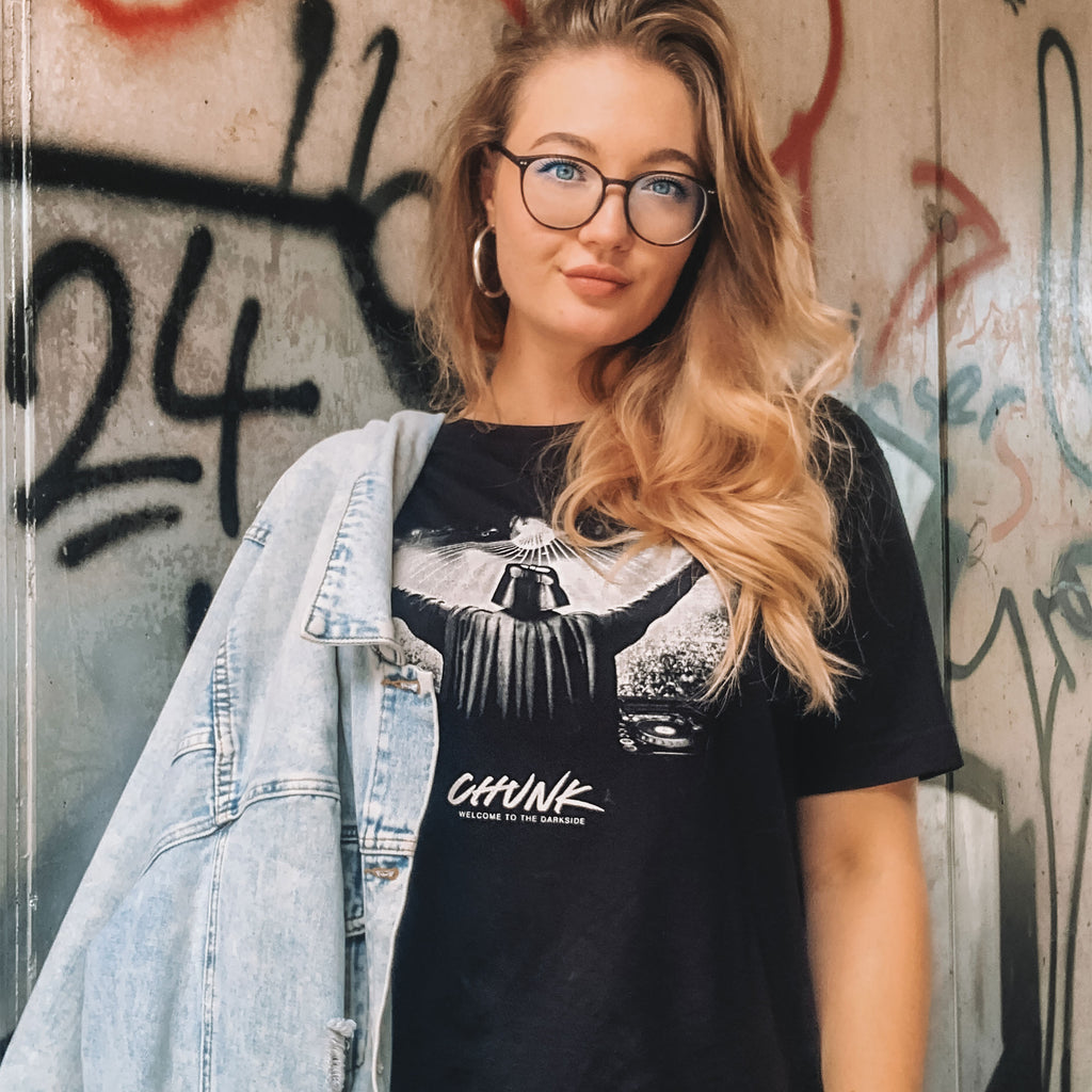 Produktbild DJ Dark Lord T-shirt för Star Wars-fans svart