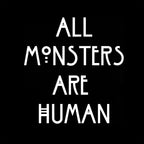 Produktbild Human Monsters T-shirt för American Horror Story-fans svart