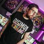 Produktbild Digimon - Characters T-shirt svart