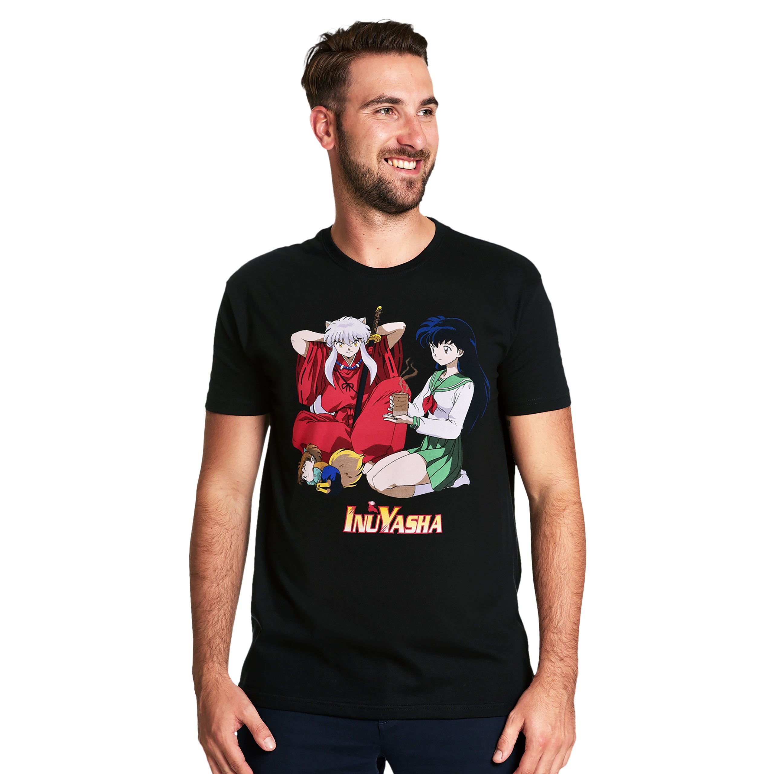 Produktbild Inu Yasha - Inu Yasha, Kagome & Shippo T-shirt svart