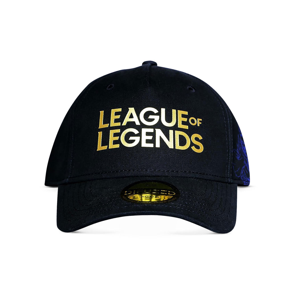 Produktbild League of Legends - Logobasebollkeps svart
