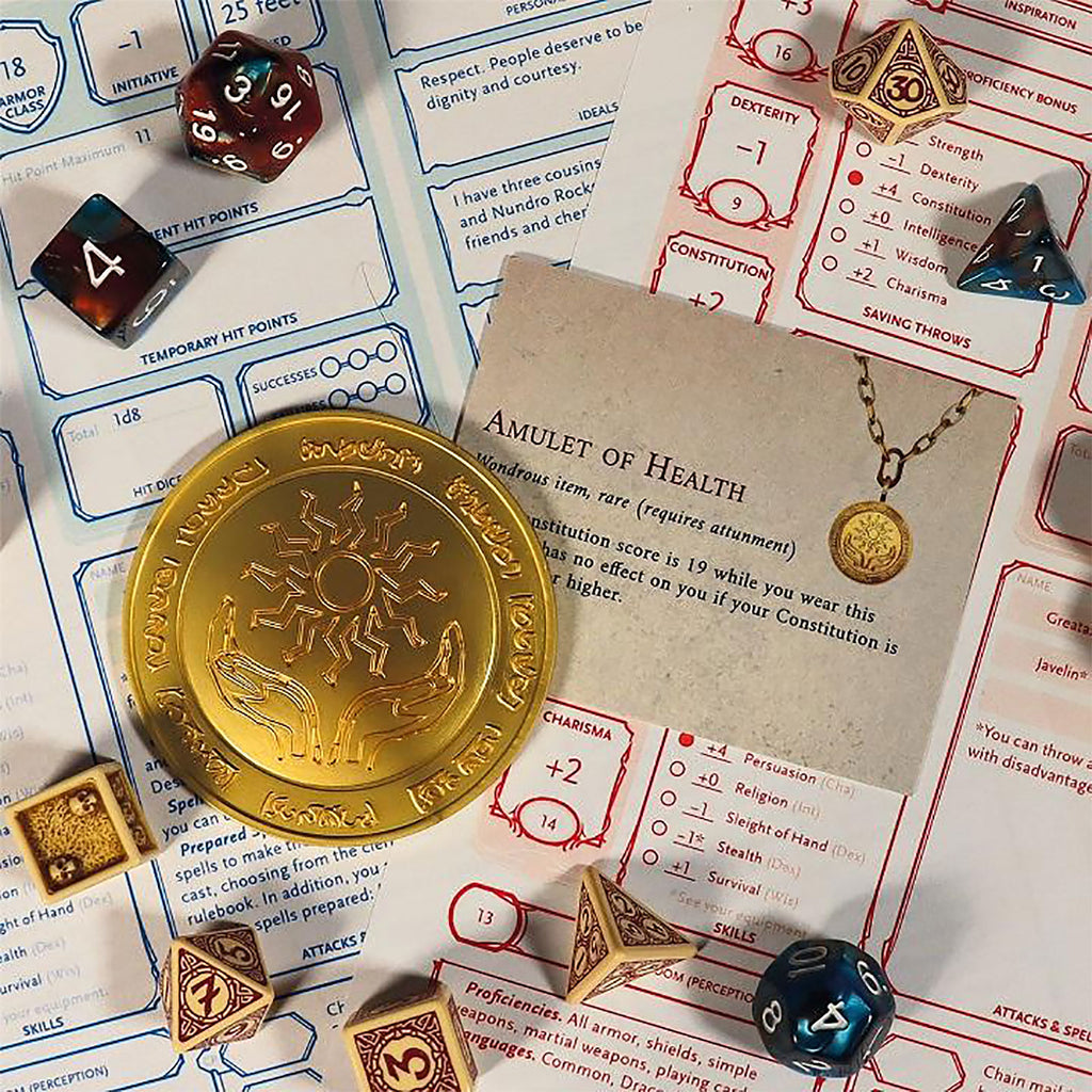Produktbild Dungeons & Dragons - Amulet of Health Medaljong
