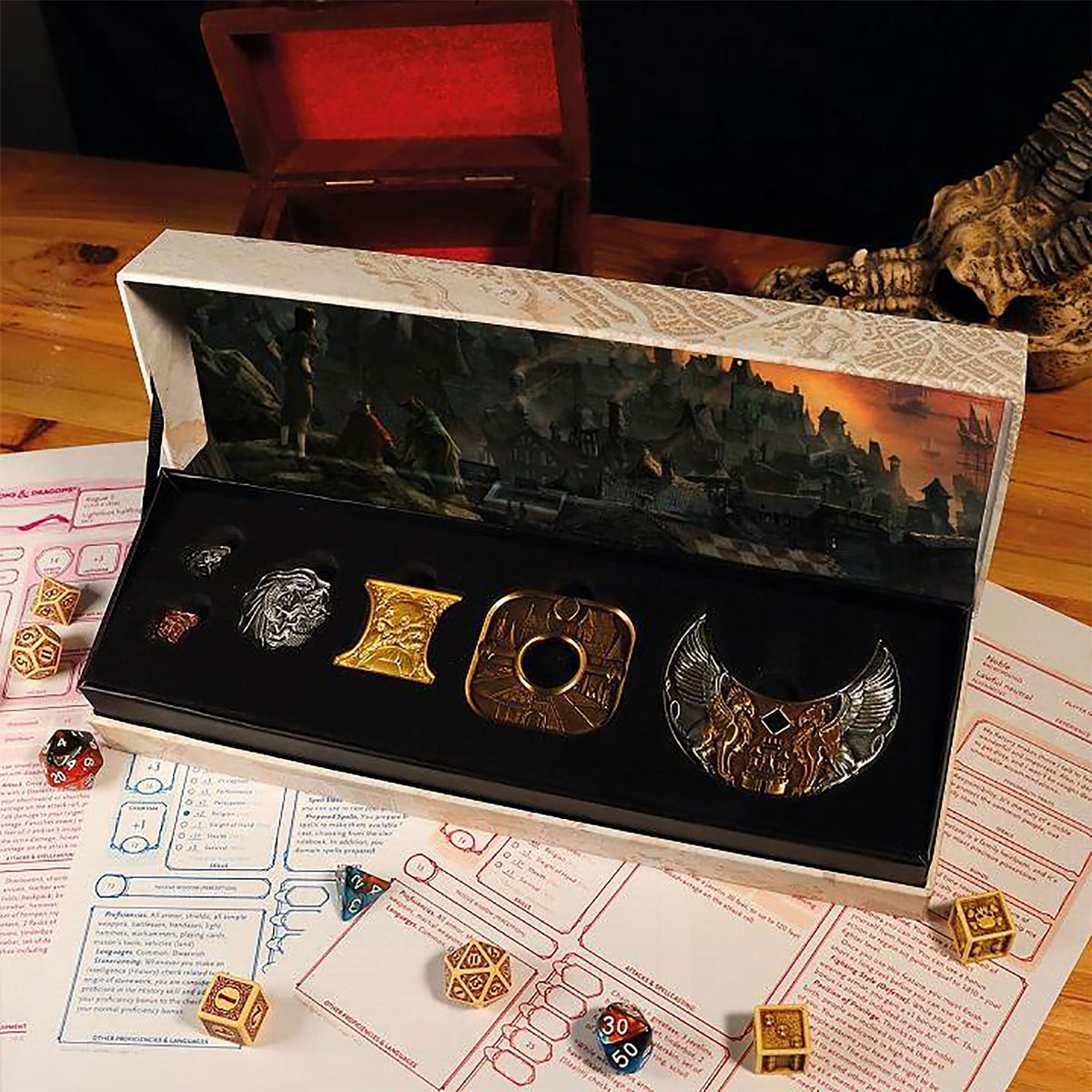 Produktbild Dungeons & Dragons - Waterdeep Samlarmynt-set