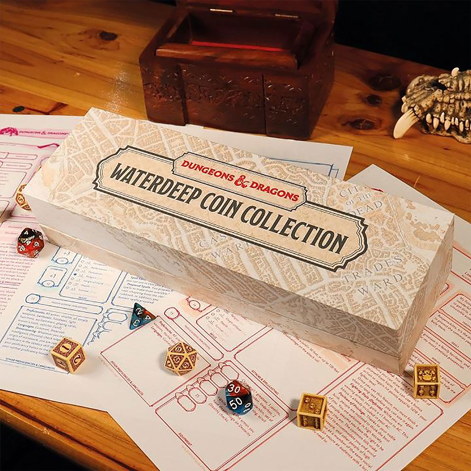 Produktbild Dungeons & Dragons - Waterdeep Samlarmynt-set