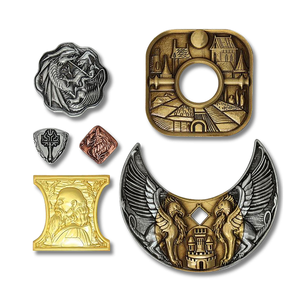 Produktbild Dungeons & Dragons - Waterdeep Samlarmynt-set