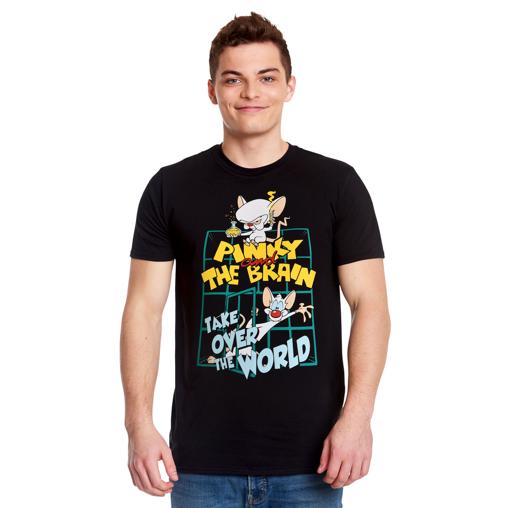 Produktbild Pinky och Hjärnan - Take Over The World T-Shirt