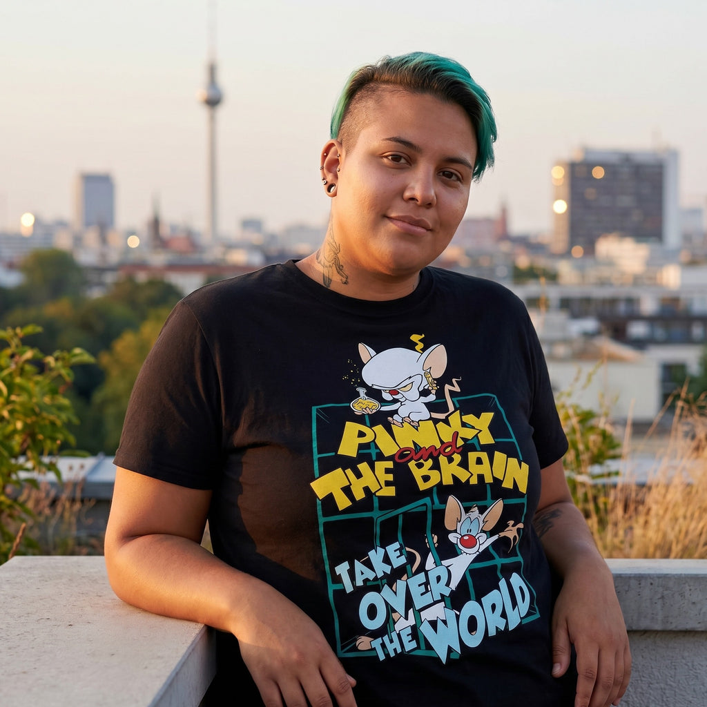 Produktbild Pinky och Hjärnan - Take Over The World T-Shirt