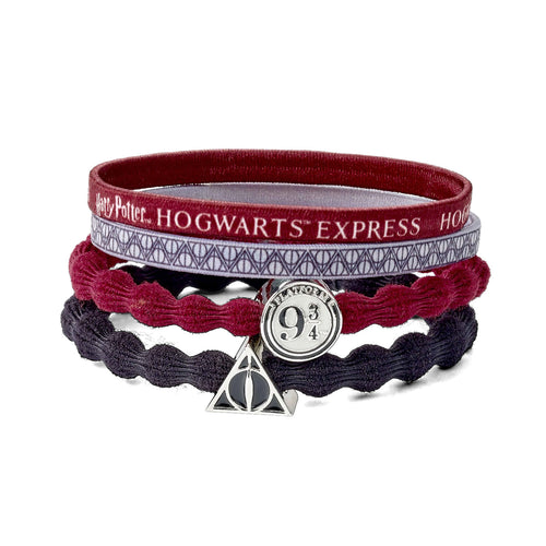 Produktbild 9 3/4 & Dödsrelikerna Hårband 4-pack - Harry Potter