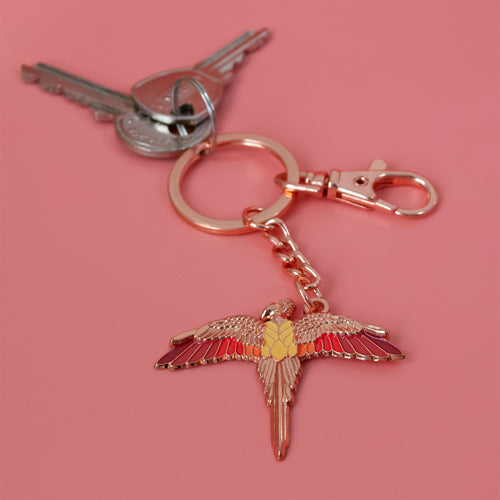 Produktbild Harry Potter - Fawkes nyckelring