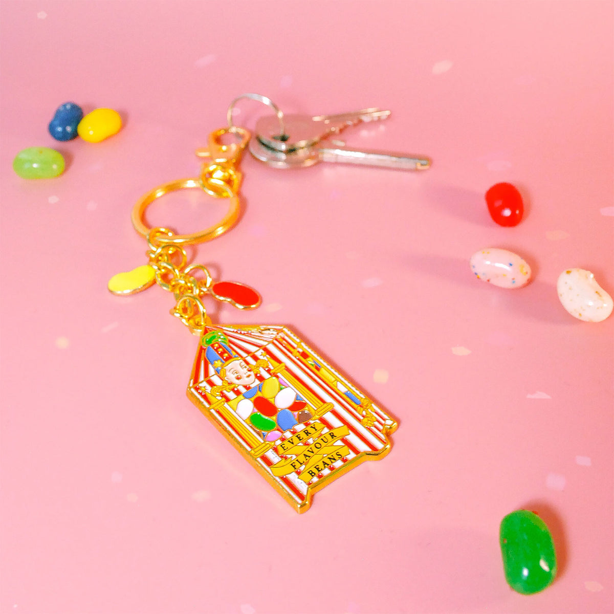 Produktbild Harry Potter - Bertie Botts bönor nyckelring