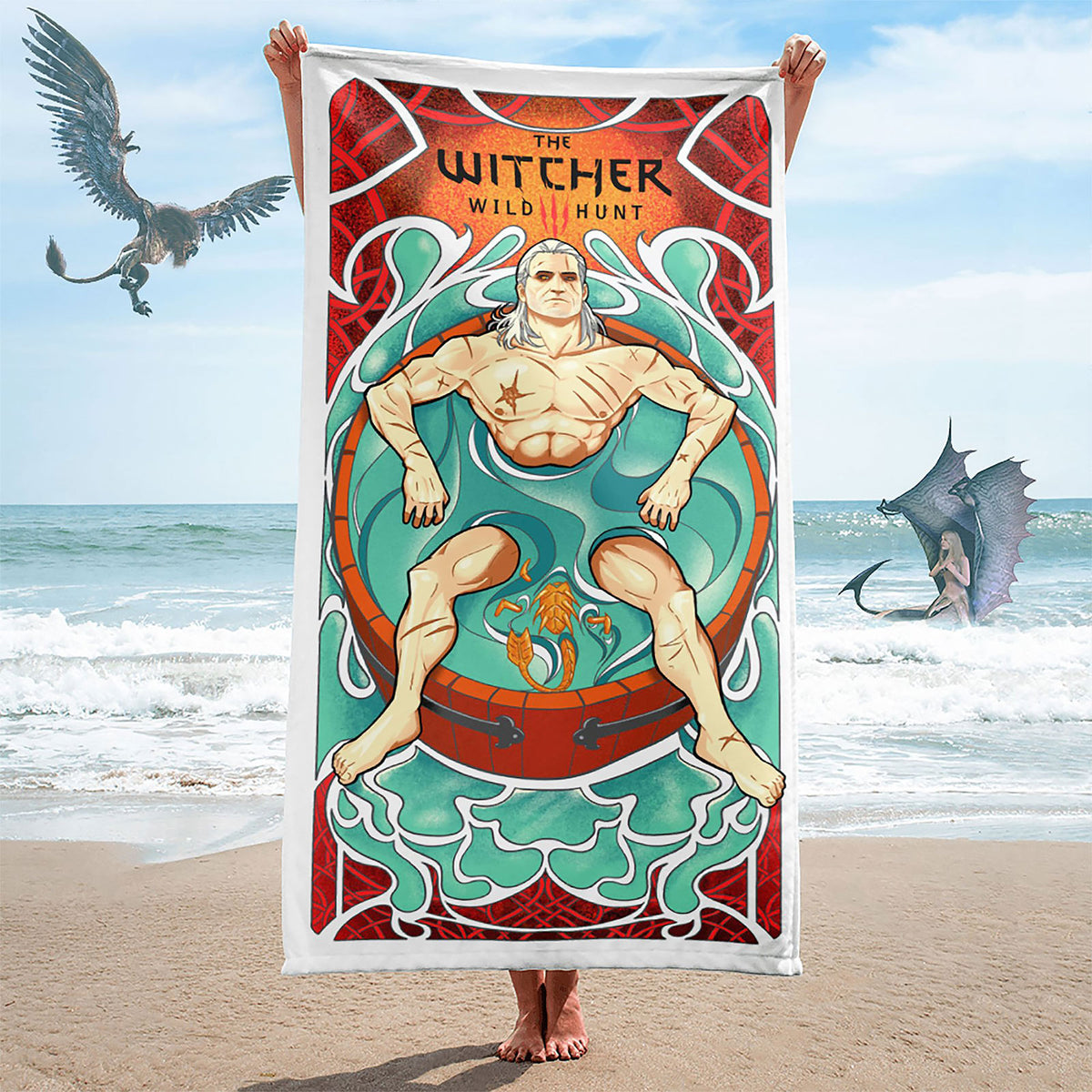 Produktbild Witcher - No Rest For The Witcher Strandhandduk