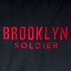 Produktbild Captain America - Brooklyn Soldier blå huvtröja