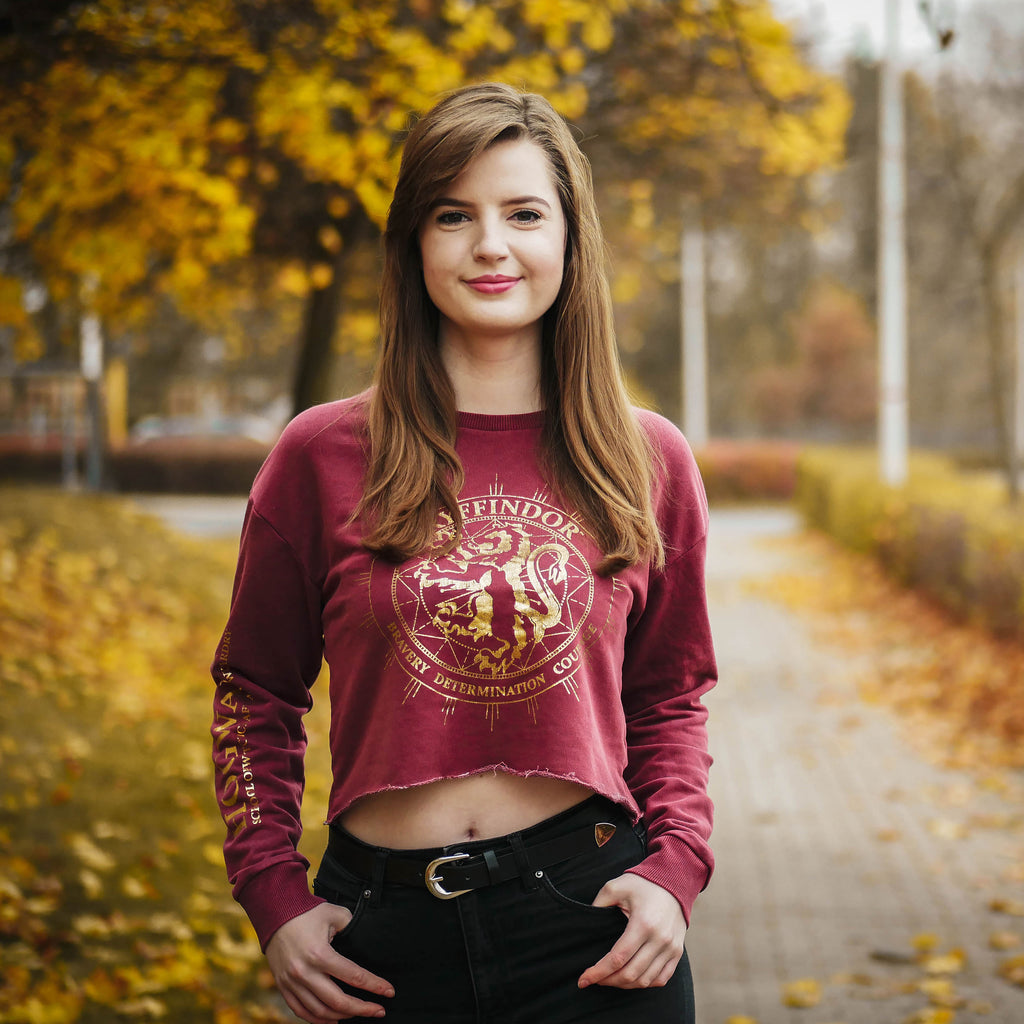 Produktbild Harry Potter - Gryffindor Crop Tröja Dam