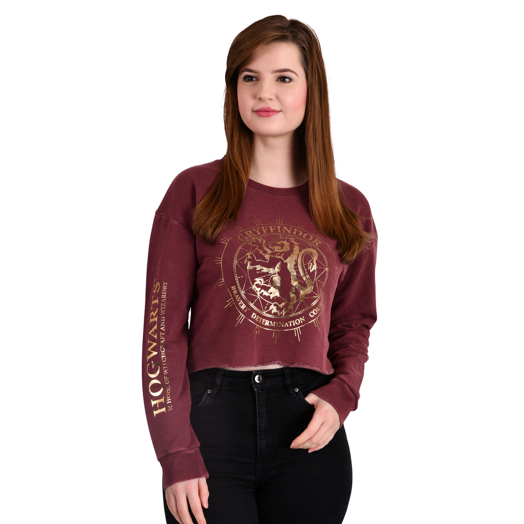 Produktbild Harry Potter - Gryffindor Crop Tröja Dam