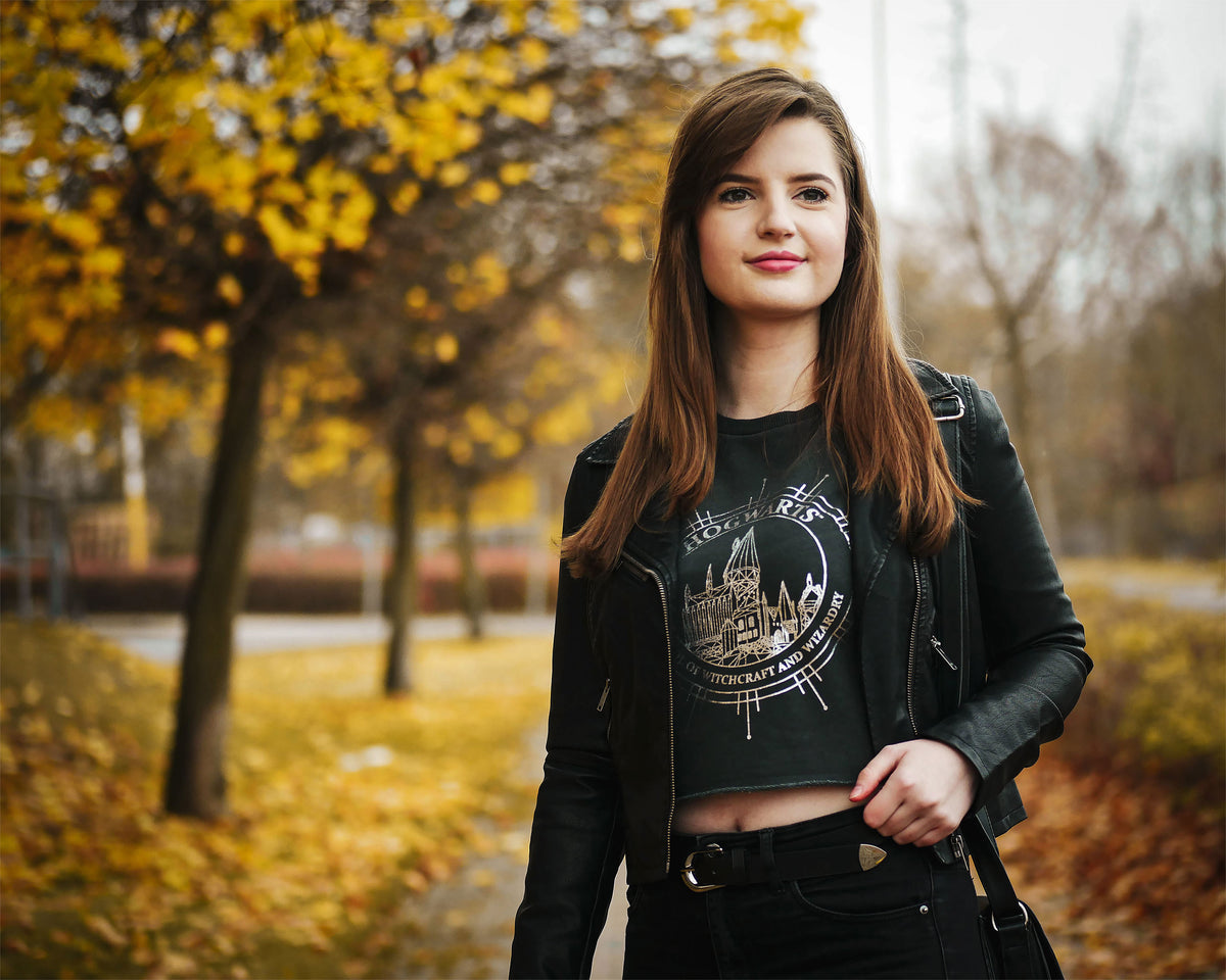 Produktbild Harry Potter - Hogwarts Crop Sweater dam
