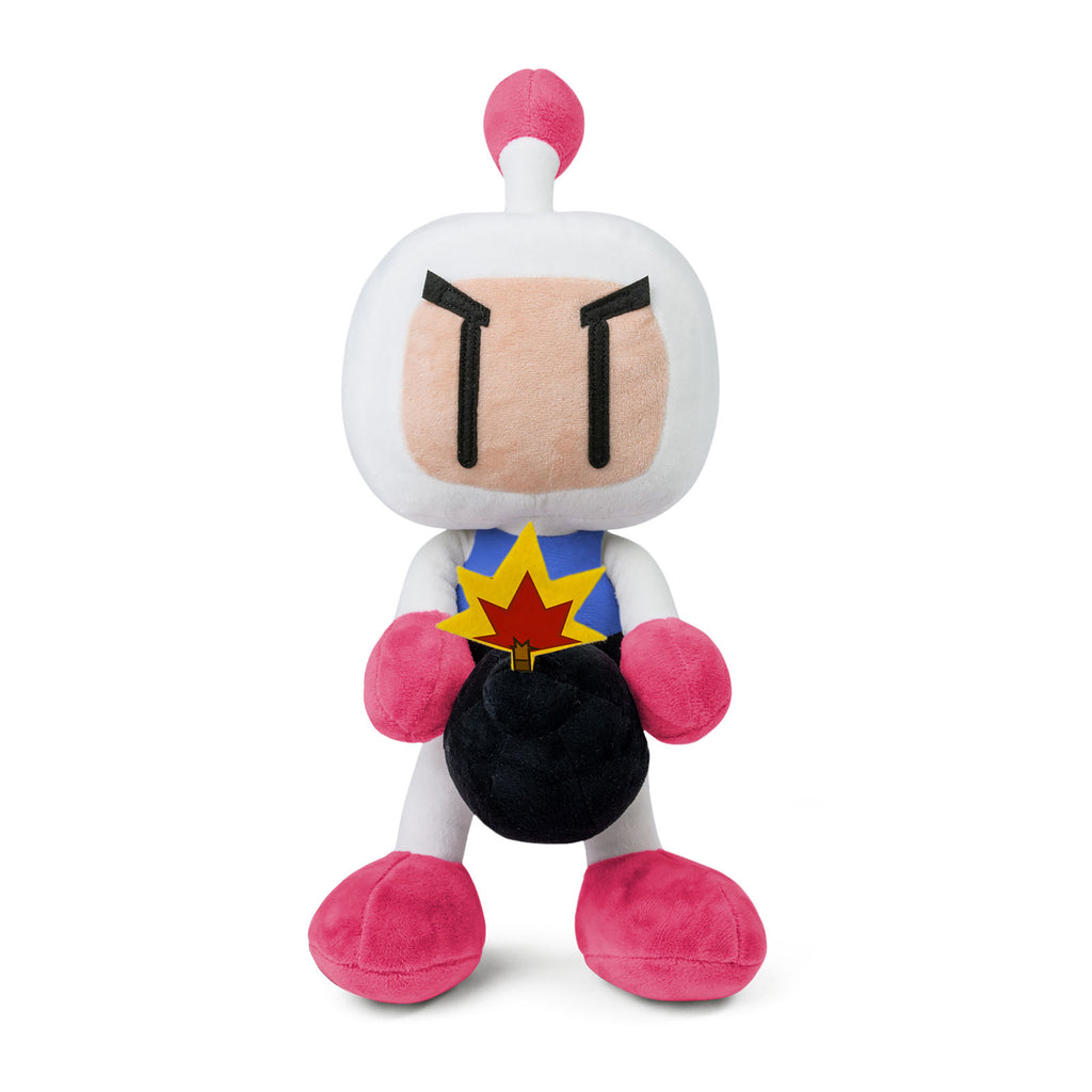 Produktbild Bomberman - Vit Bomber Plyschfigur 35,5 cm