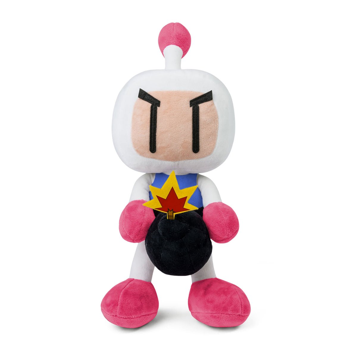 Produktbild Bomberman - Vit Bomber Plyschfigur 35,5 cm