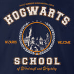 Produktbild Harry Potter - Hogwarts School T-shirt blå