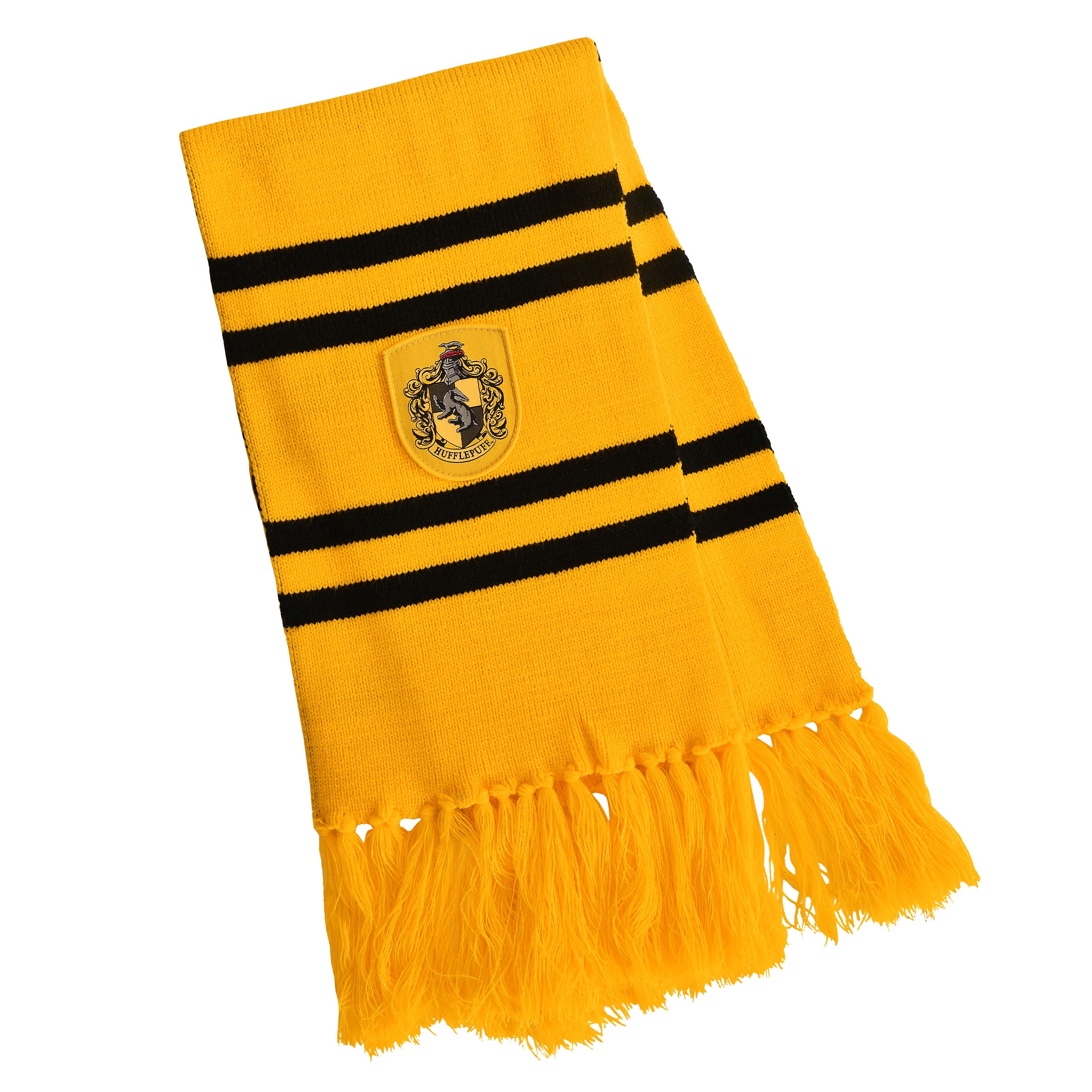 Produktbild Harry Potter - Hufflepuff Stickad Halsduk