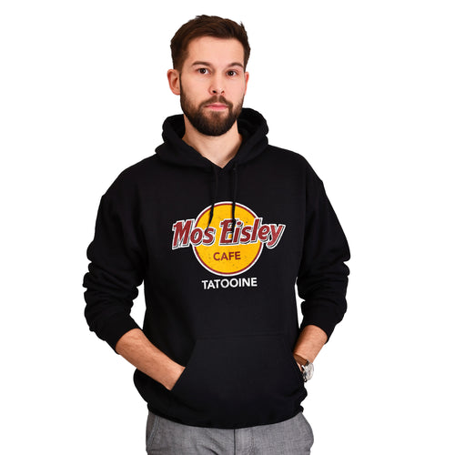 Produktbild Mos Eisley Cafe Hoodie för Star Wars-fans svart